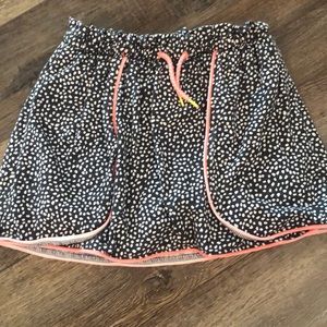 Play Skort! Grey and pink/orange